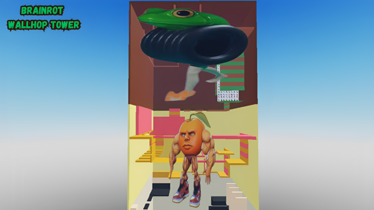 Brainrot Wallhop Tower screenshot 1