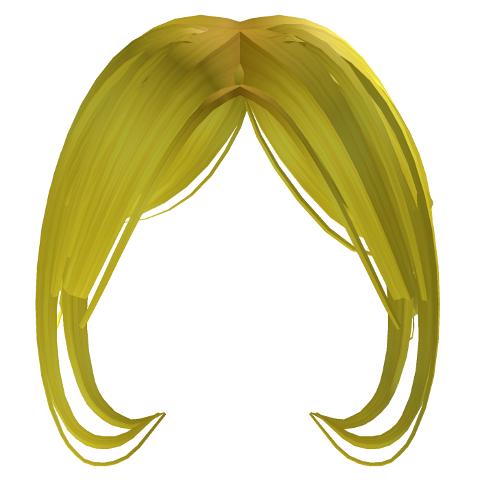 Newside Bangs Combo in Orignal Yellow w/ Edges