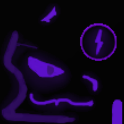 protogen texture - purple (orginal) Roblox decal