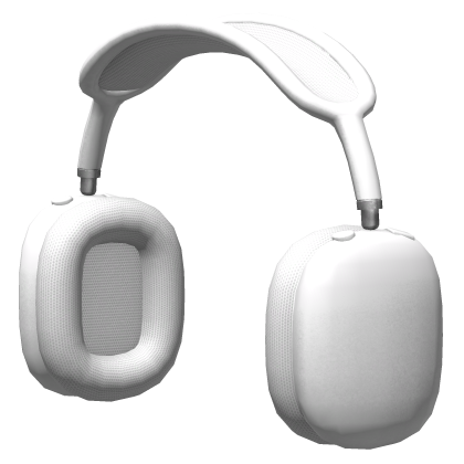 White Headphones Roblox item