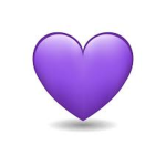 purple heart clothes