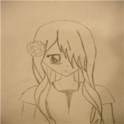 wavy haired girl! Roblox decal