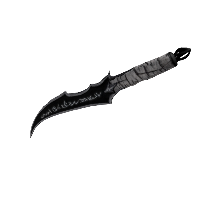 Shadow Rune Dagger | Dark Gothic Waist Knife