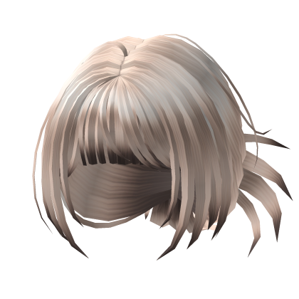 🍀Y2K Spikey Bun (Platinum Blonde) Roblox item