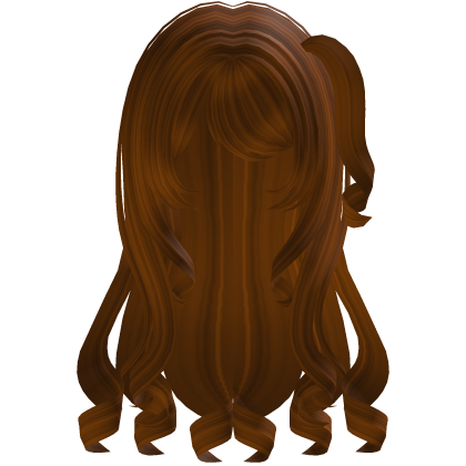 ginger messy girl hair