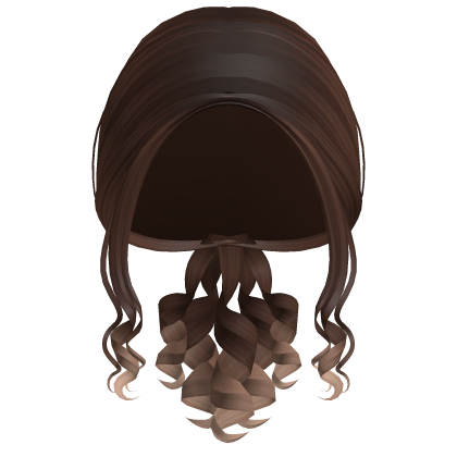 Low Lovely Lamb Curly Ponytail (Brown Blonde) Roblox item
