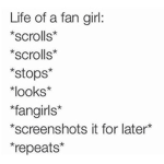 Fan girls For Life