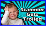 Don't trust scammers