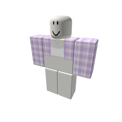 y2k aesthetic girl vintage plaid soft purple cute