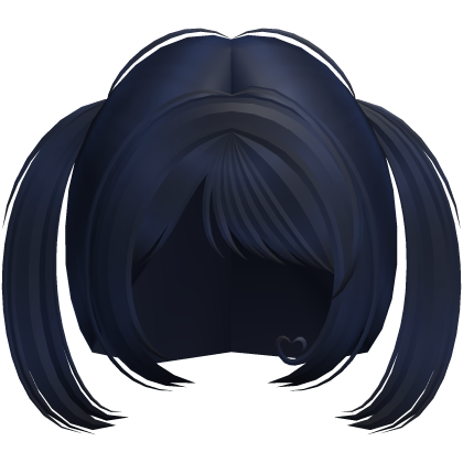 Cute Dolly Soft Pigtails (Blue)
