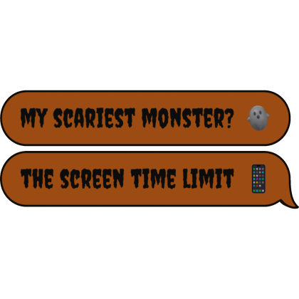 🎃 Halloween text bubble