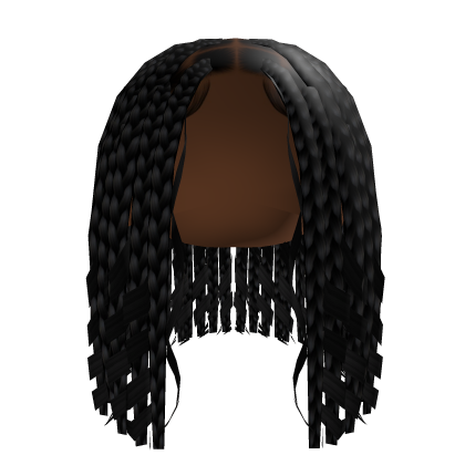 Goddess Coil Braids [Black] Roblox item