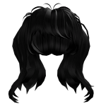 [FREE⭐] Black Miku Hair