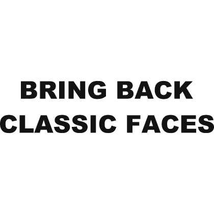 Bring Back Classic Faces Roblox item