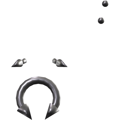 Silver Piercings Roblox item