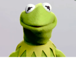 Tabby likes Kermit