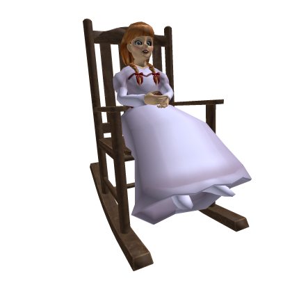 Annabelle Doll Follower Rocking Chair