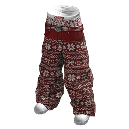 Saggy Skull Boxer Jeans