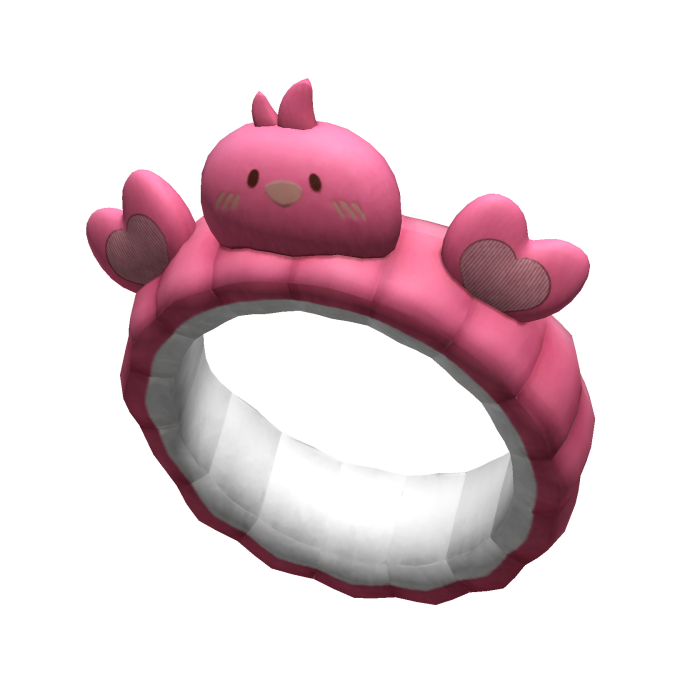 [NEW 🚨] Pink Fluffy Kawaii Duck Makeup Headband