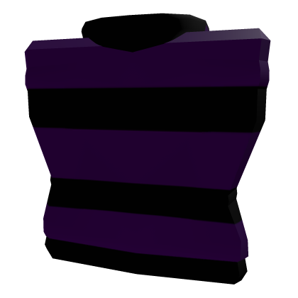Purple Black Striped Sweater (R6 Female) Roblox item
