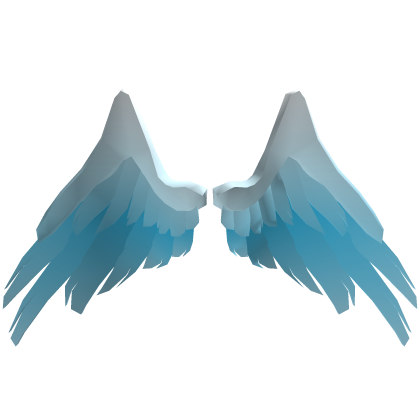 Oversized Angel Wings Blue Roblox NoFilter