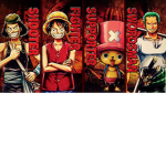 Luffy E Os Chapéus De Palha