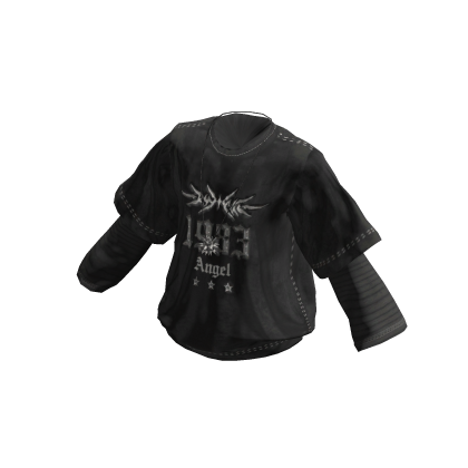 💜 Oversize Streetwear Sweatshirt_Black thumbnail