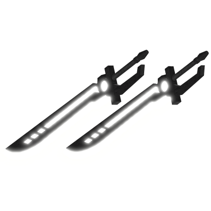 [GLOW][ANIMATED] Dual Mecha Blades/ Monochrome
