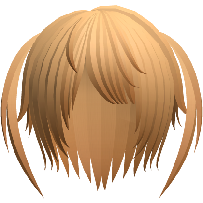 (ﾐዕᆽዕﾐ)  layered cute twintails in ginger / orange Roblox item