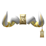 ⏳ Golden cursed ram horns (gold)