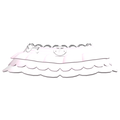 3.0 Cute Sailor Ruffled Skirt in Pink thumbnail