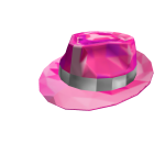 Pink Sparkle Time Fedora