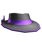 Purple Angelic Fedora