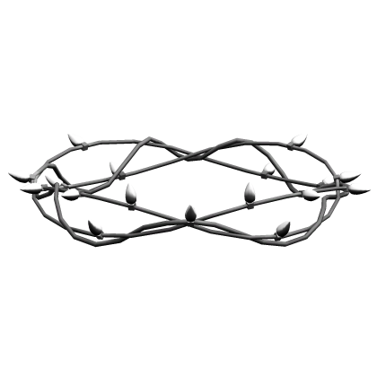 white christmas lights crown