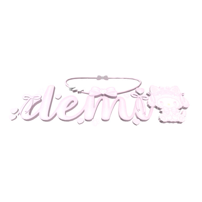 . ‿ ♡ demi 3.0 .ᐟ.ᐟ