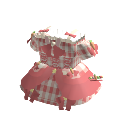 3.0 Red Bunny Dress • DD05 thumbnail