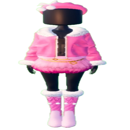 Pink Winter Set DTI Dress To Impress Item Roblox decal