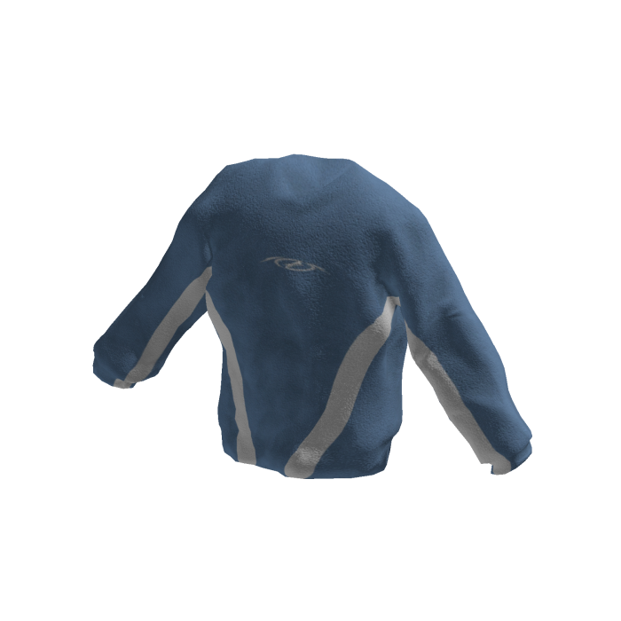 Blue & White Graphic Sweater