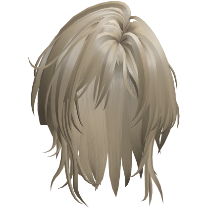 Layered Side Fringe Hair - Blonde