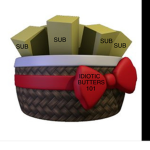 Idiotic butters subscriber basket