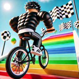 OBBY BUT YOU'RE ON A BIKE!!
