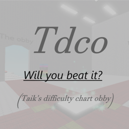Taik's difficulty chart obby