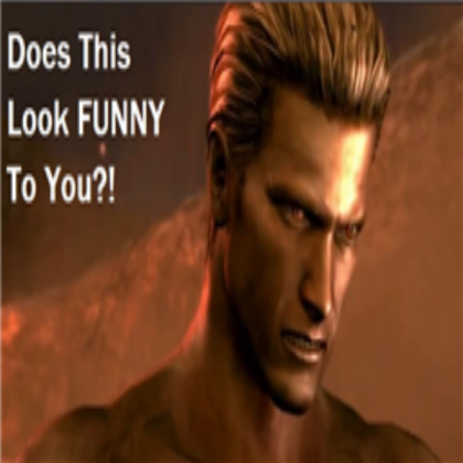 Funny Wesker Roblox decal