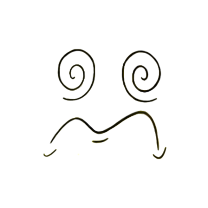 Cartoon Dizzy Face Roblox decal