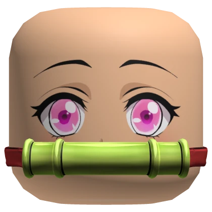 Nezuko Bamboo Face | Roblox Item - Rolimon's