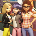 Zoe, Marinette, and Alya's Group!