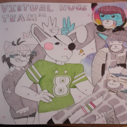 Virtual Hugs Team Hangout
