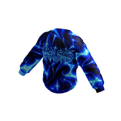 shirt neon blue harlemz