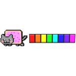 Nyan Cat HP Bar