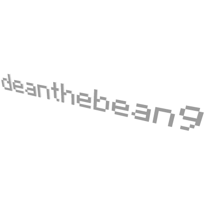 Pixel nametag [Deanthebean9]